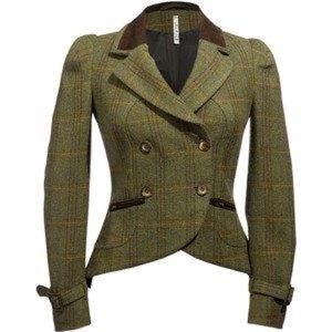 Willow & Clay plaid riding jacket