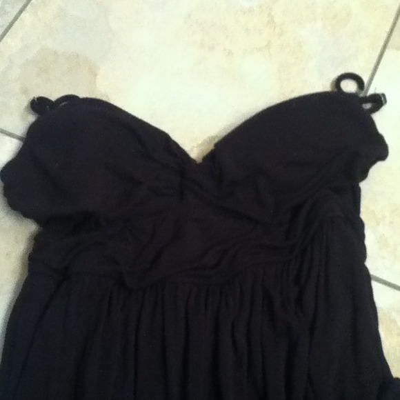Black cotton dress - Picture 2 of 2