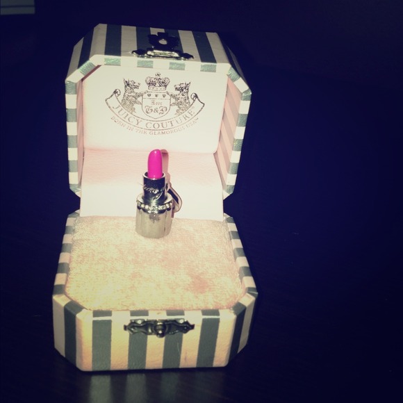 Juicy Couture  Lipstick Charm for Charm Bracelet.