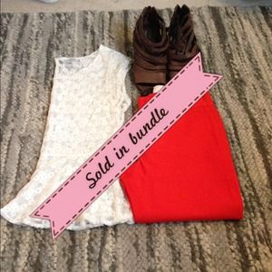 $SOLD$ JCrew reddish/orange Minnie pants