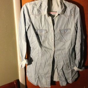 Denim Button Up Shirt
