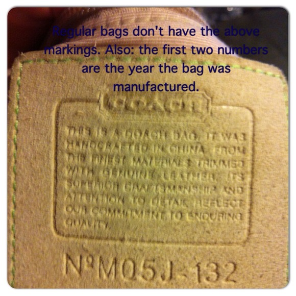 What does the Coach tag mean-tutorial 👜 - Picture 4 of 4
