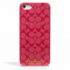 Brand New Authentic Coach Embossed Case