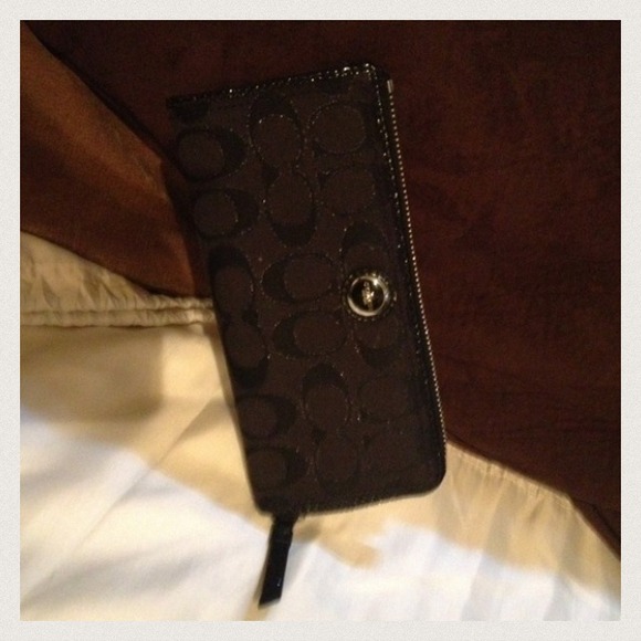 Black Coach Wallet