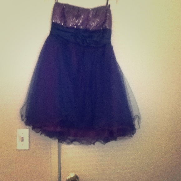 Purple blue dress 💜💙