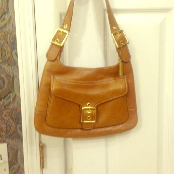 Coach tan Hobo authentic JUST REDUCED