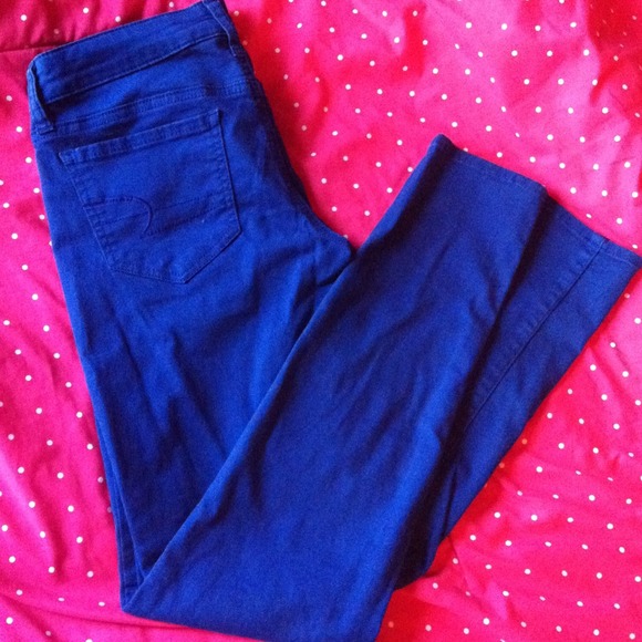 AEO Blue Jeggings
