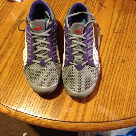 Puma sneakers.