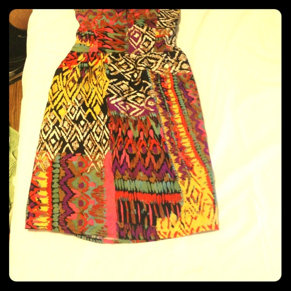 A cute strapless sun dress. - Picture 1 of 4