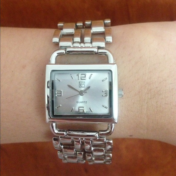 NYC Ladies Silver Watch