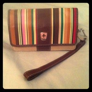 SWISS genuine leather/suede phone case