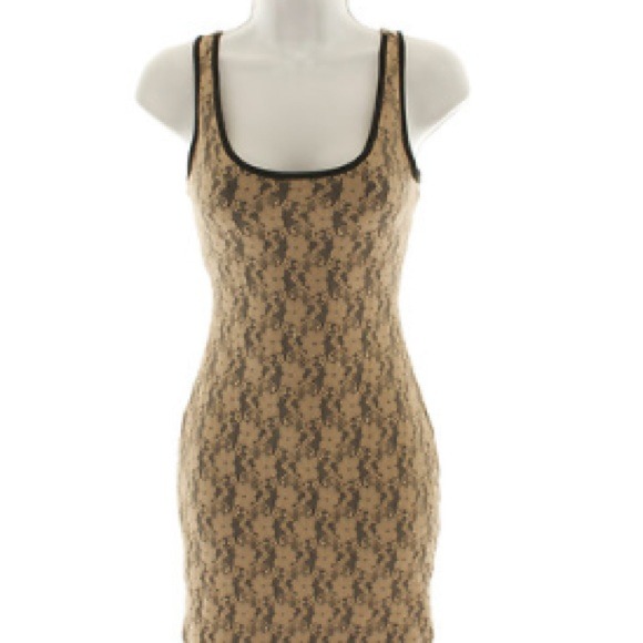 Nude lace dress/bondage top - Picture 3 of 4