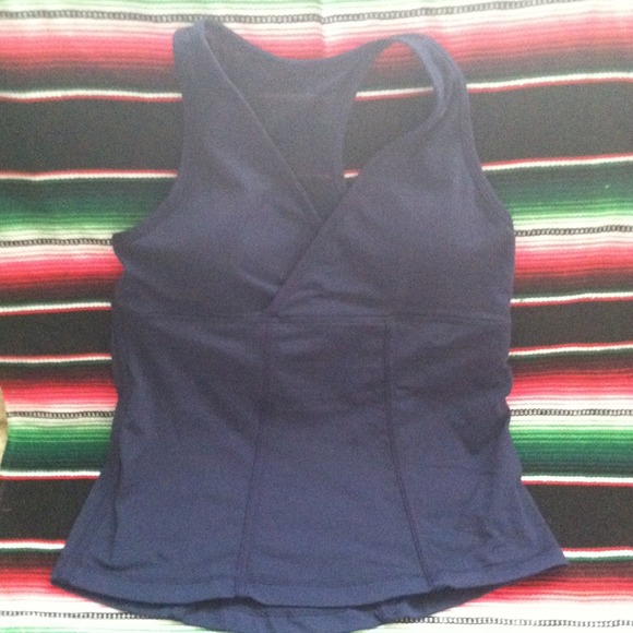 BUNDLED Lululemon corset navy Deep V tank top SOLD