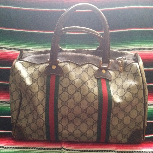 SOLD 😉 Large vintage GUCCI satchel bag