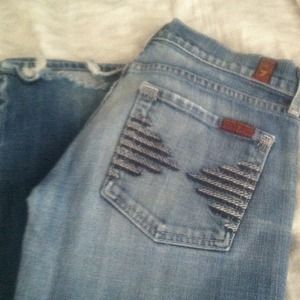 💋Hold💋💟Reduced💟 7 for all Mankind jeans