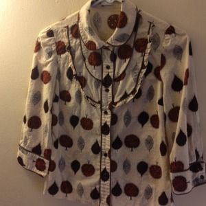 Anthropologie, Odille: Earthy, yet girly top