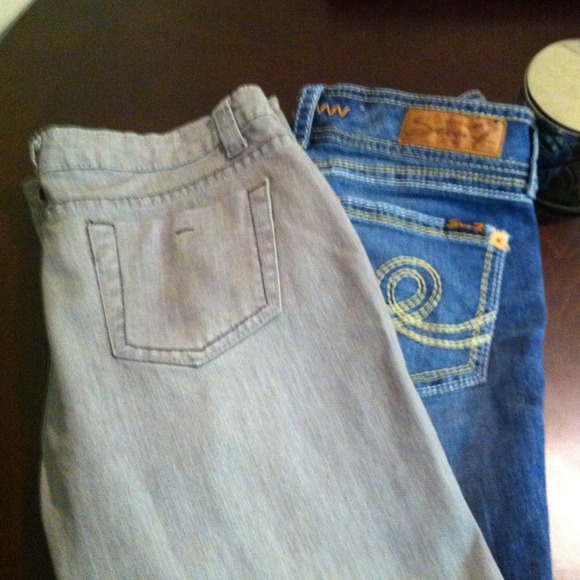 Bundled jeans