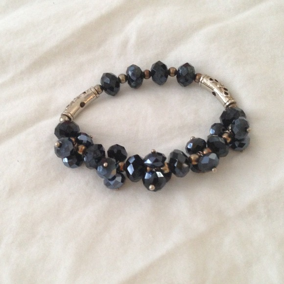 Dark blue bracelets