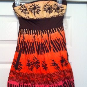 Short Hawaiian dress