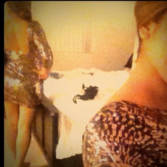 SOLD🚫All sequence short low back dress! Gatsby - Picture 4 of 4