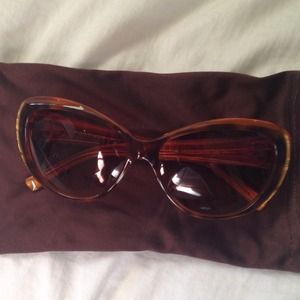 Tory burch sunglasses in tortoise shell