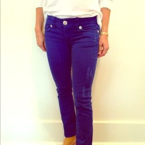 Seven Cobalt Blue Jeans