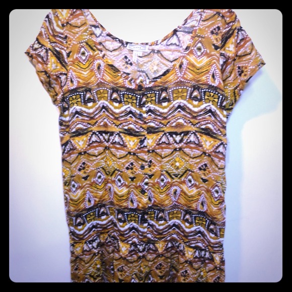 Kirra Aztec print dress