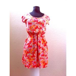 ✨SOLD! Modern Floral Sun Dress!