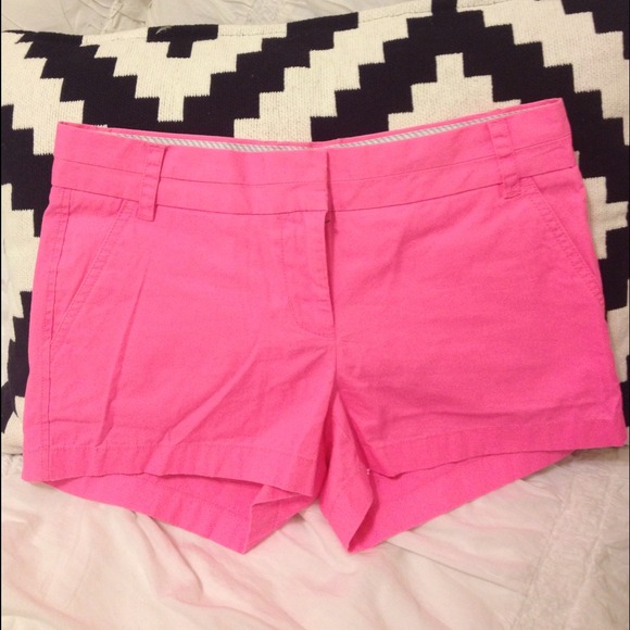 J. Crew Pants - NWT J.Crew Pink 3" Chino Shorts