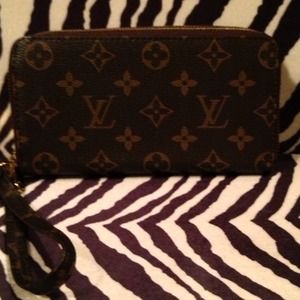 LV Double Zipper Wallet