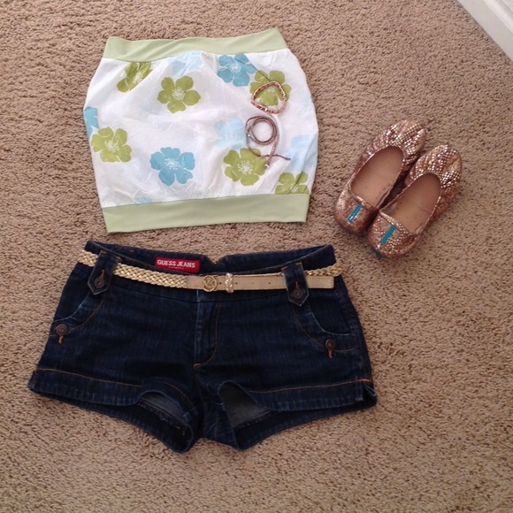 Cute floral Tube top
