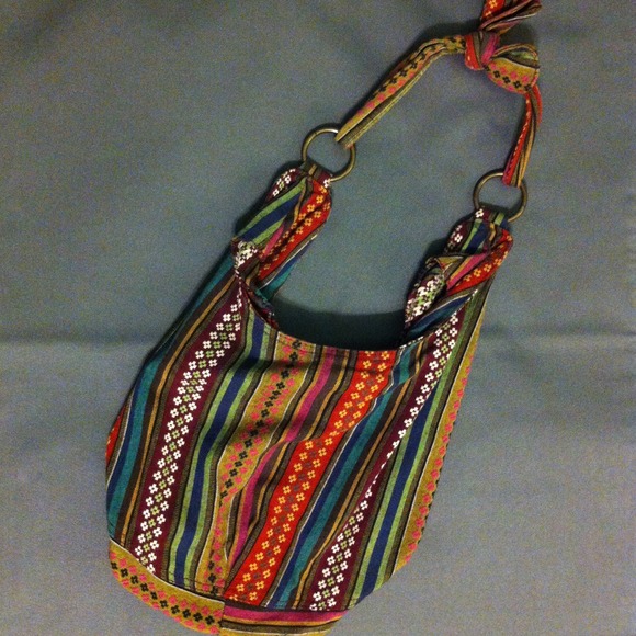 Tribal hobo bag