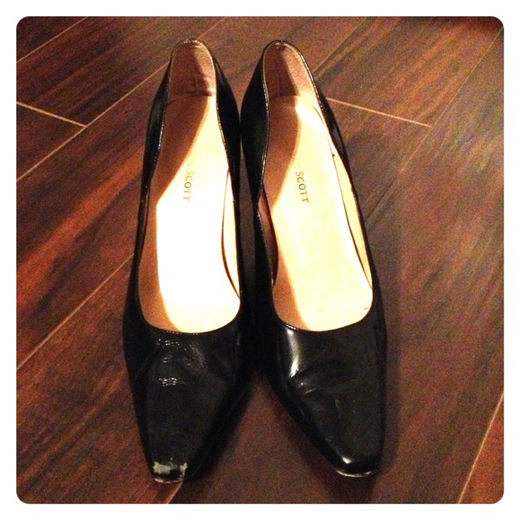 Karen Scott black heels - Picture 1 of 2