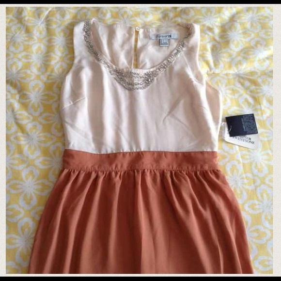 Two tone jewel dress