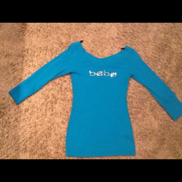 Bebe off shoulder sweater
