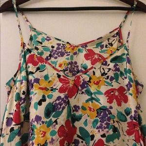 🚫Reserved! Twelfth Street floral top L