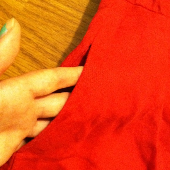 $12 TODAY! Stunning Red Forever 21 romper! :) - Picture 2 of 4