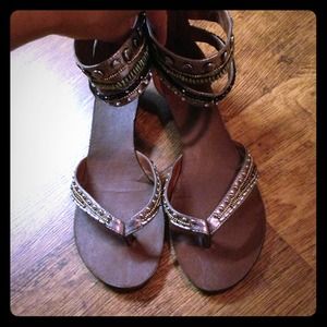 Steve Madden's "Madden Girl" gladiator sandals :)