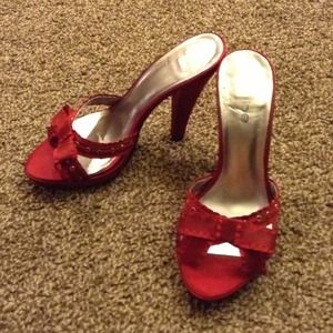 Red Bebe shoes