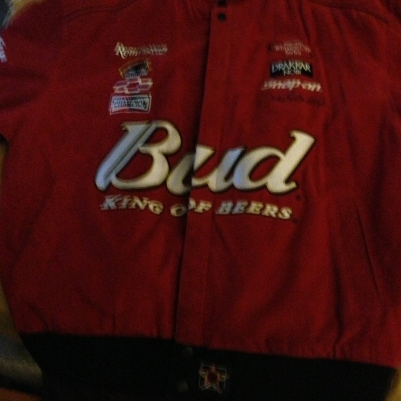 dale earnhardt jr leather jacket