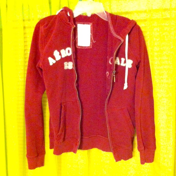 Burgundy Aeropostale jacket