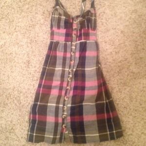 Aero Plaid Dress