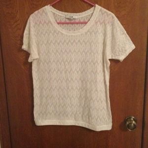 Cute Ivory Forever 21 Top