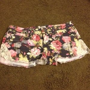 Floral Shorts