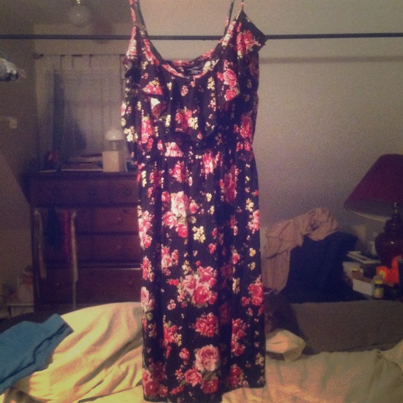 Rue 21 short, floral sundress!