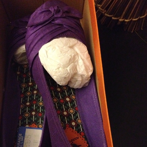 Purple Flats 6.5 brand new