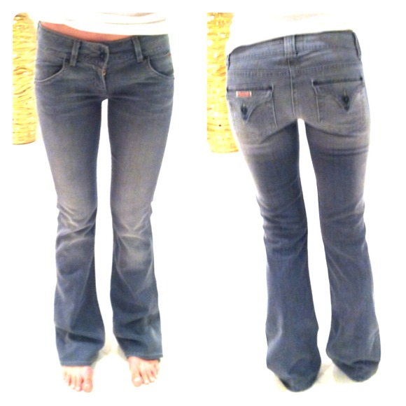 Grey Hudson Bootcut Jeans