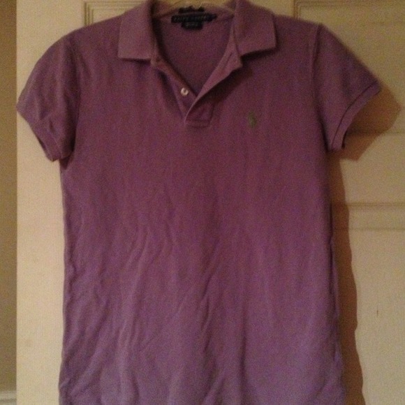Purple polo xsmall fits like a size small though - Picture 1 of 3