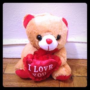 I LOVE YOU STUFF TOY