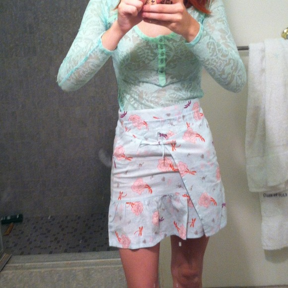 Modeling pics for skirt